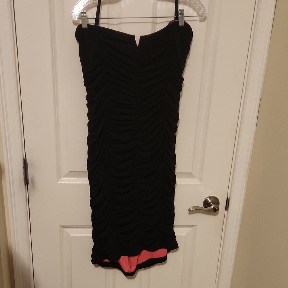 Torrid Black Ruched Bodycon Cocktail Dress